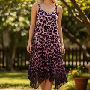 Soma Dress Women's Animal Print Sleeveless midi size M